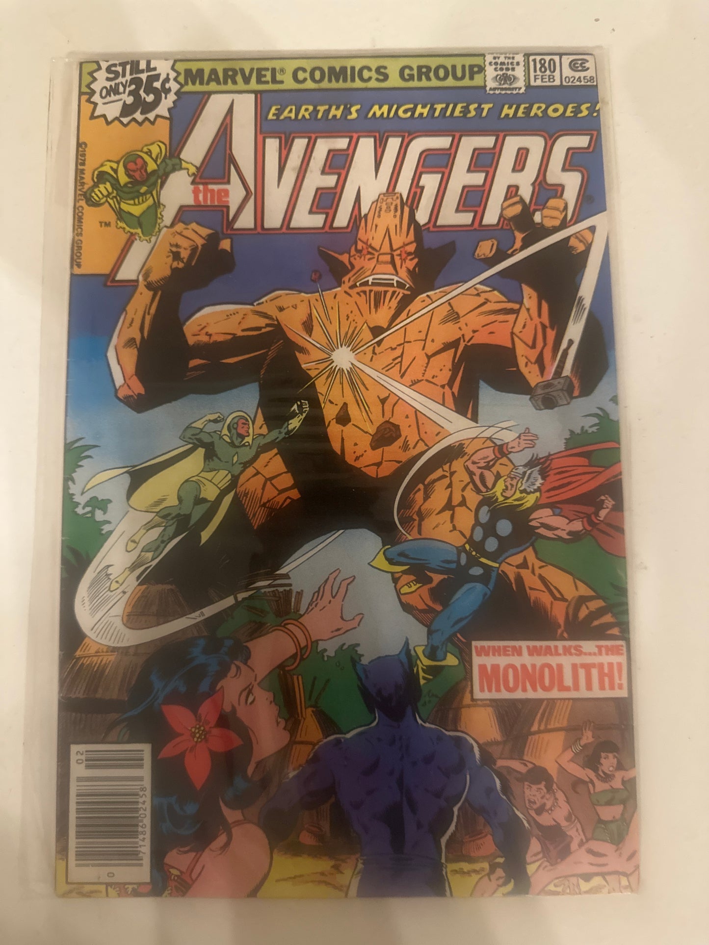 The Avengers - 180 - Earth's Mightiest Heroes! When Walks...The Monolith!
