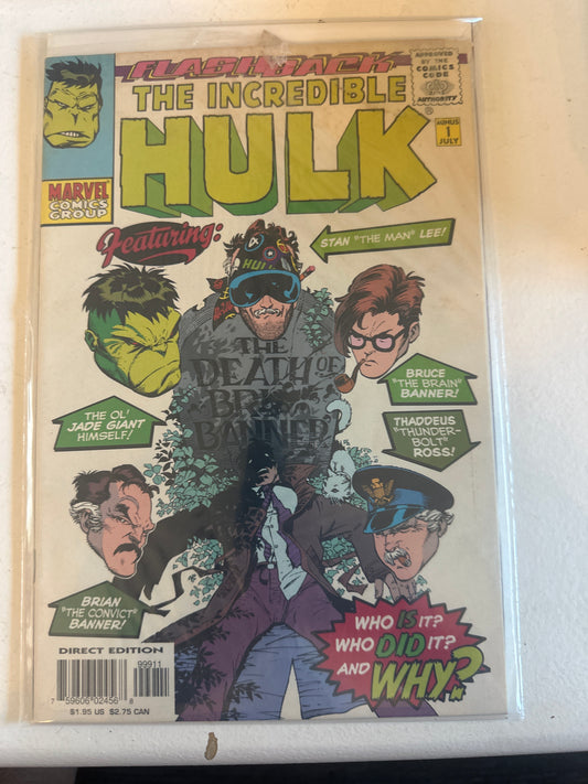 Flashback The Incredible Hulk - #1