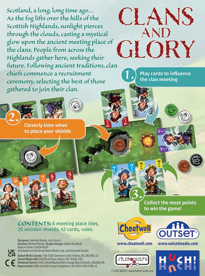 Clans and Glory: A Card Game of Strategy and Influence
