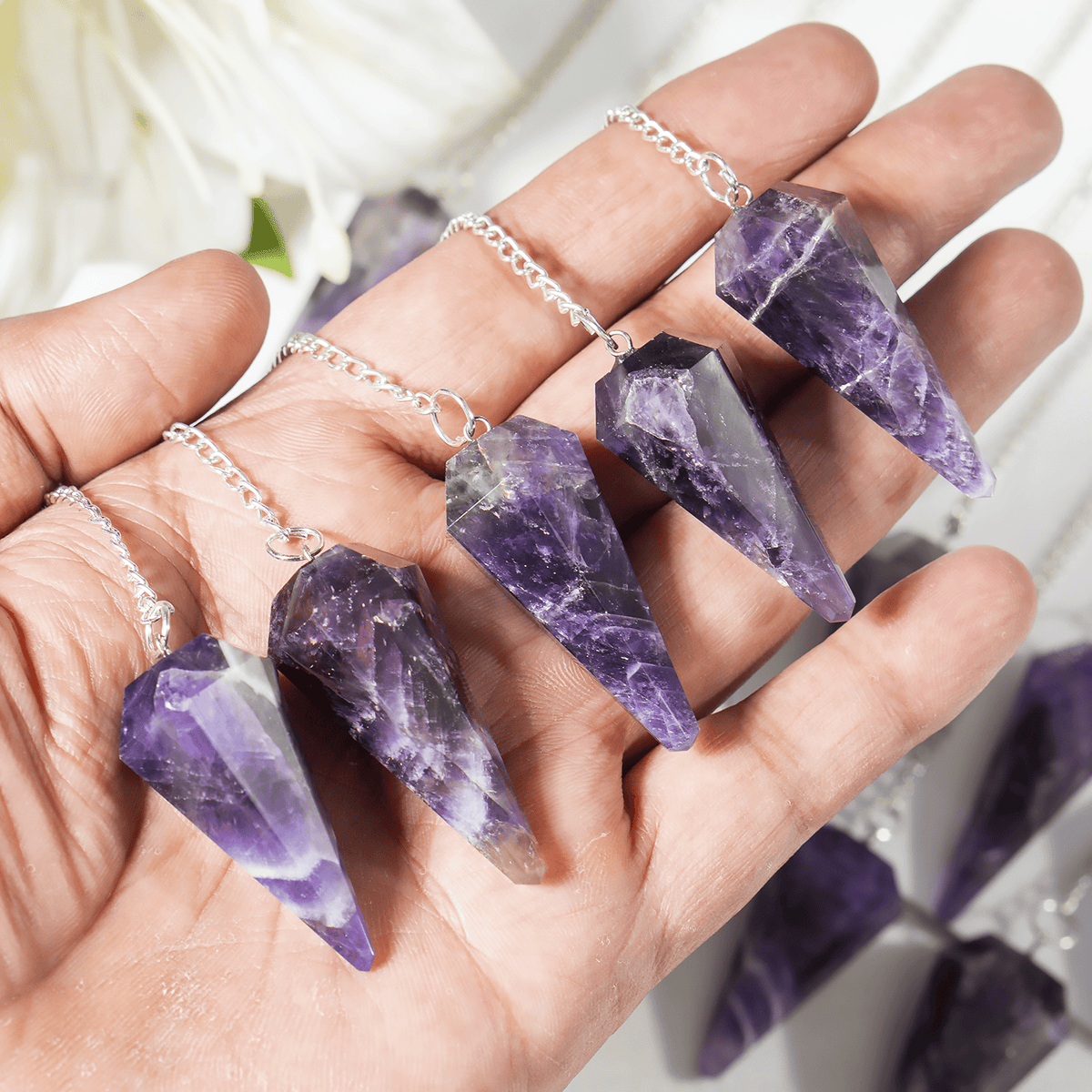 Dowsing Pendulum | Amethyst Pendulum
