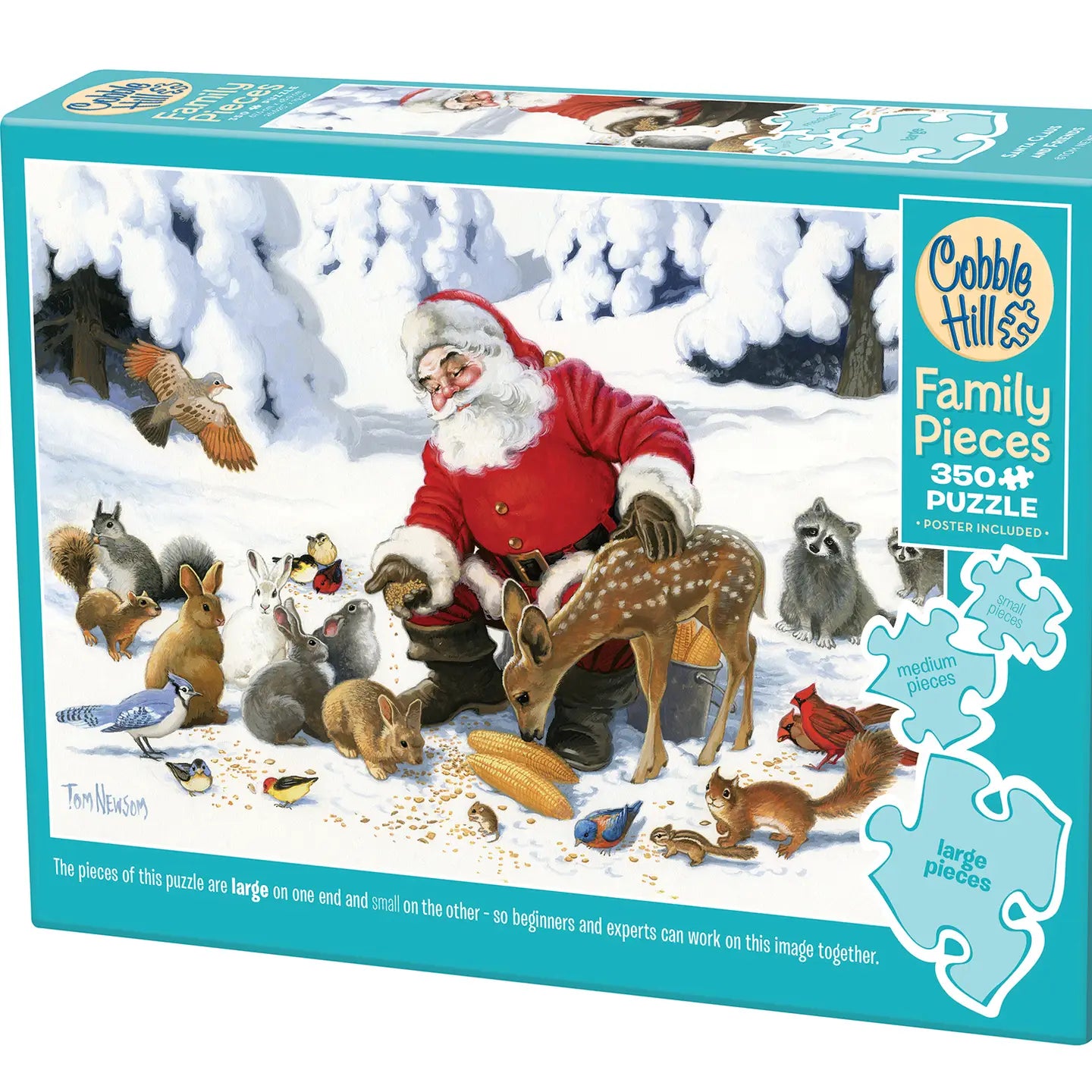 Santa Claus and Friends (Family) 350pc Puzzle