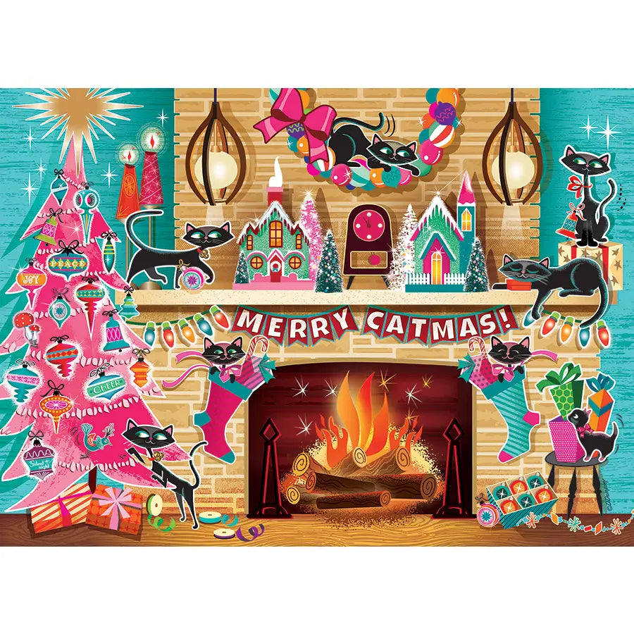 Merry Catmas 500pc Puzzle