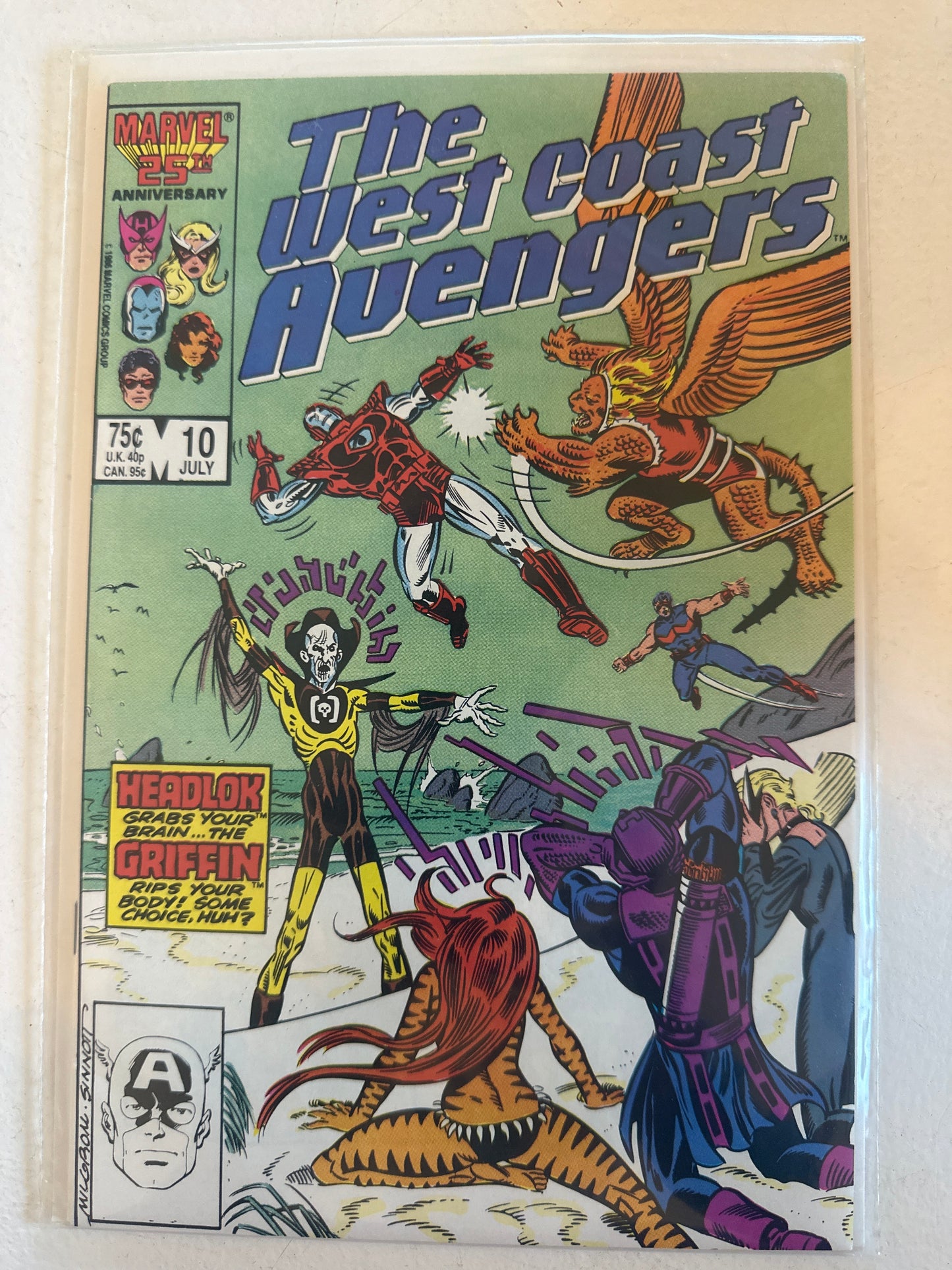 The West Coast Avengers - #10