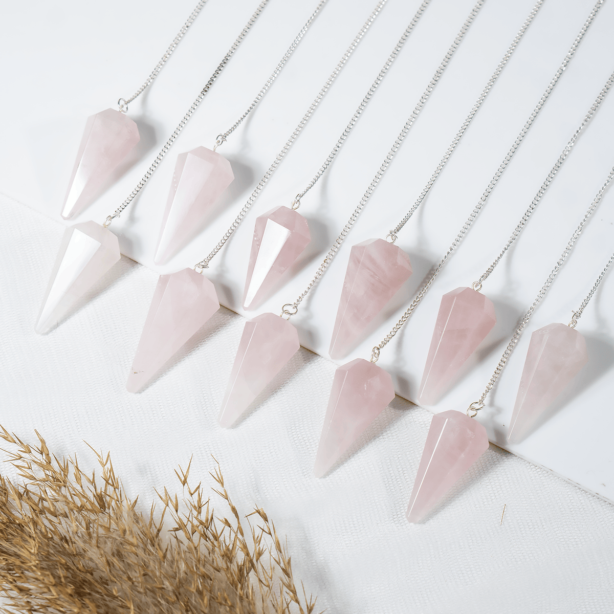 Dowsing Pendulum | Rose Quartz