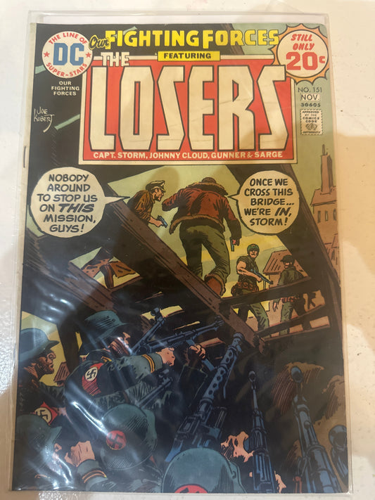 Our Fighting Forces - Vol 151 - Featuring The Losers