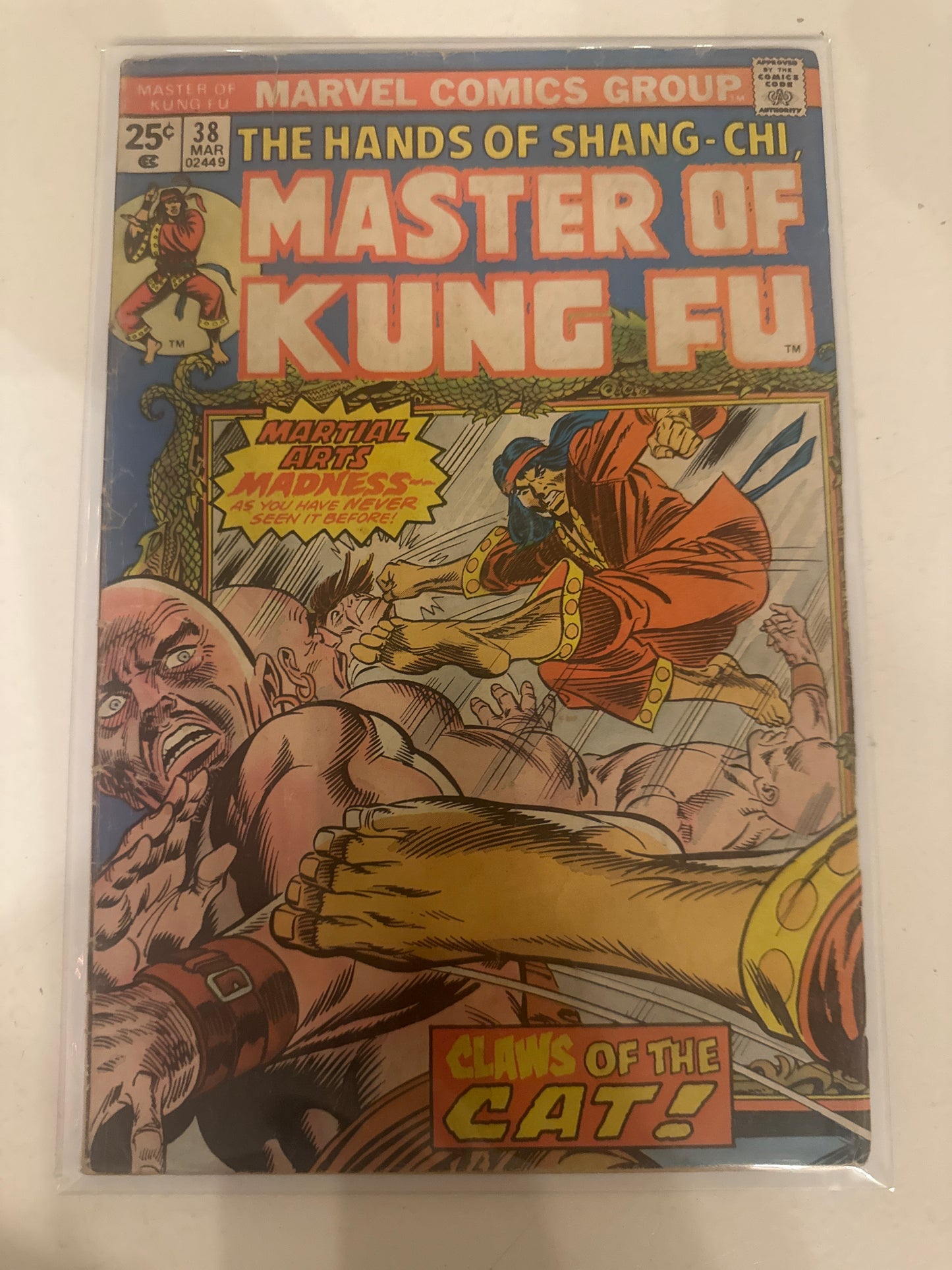 The Hands of Shang-Chi, Master of Kung Fu - Vol 38