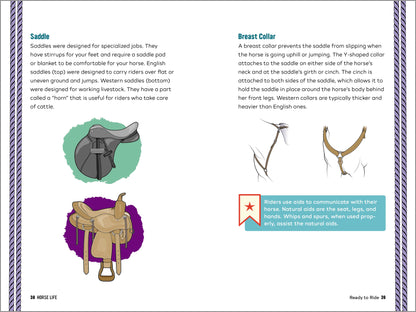 Horse Life: The Ultimate Guide to Caring for and Riding Horses for Kids