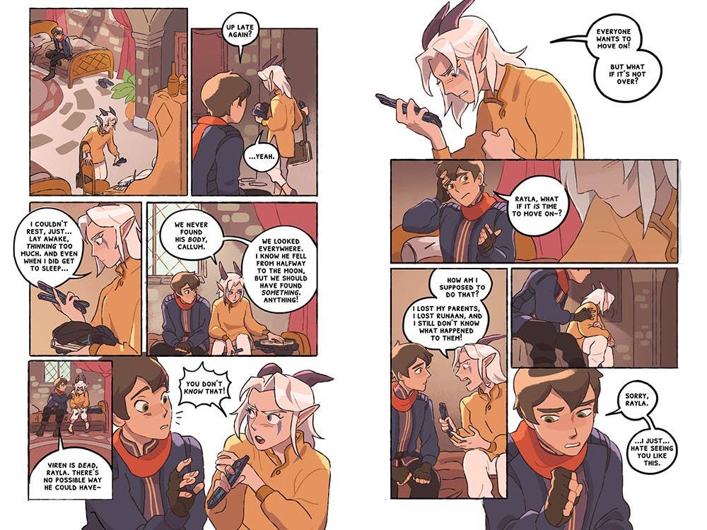 Dragon Prince Graphic Novel #1: Through The Moon