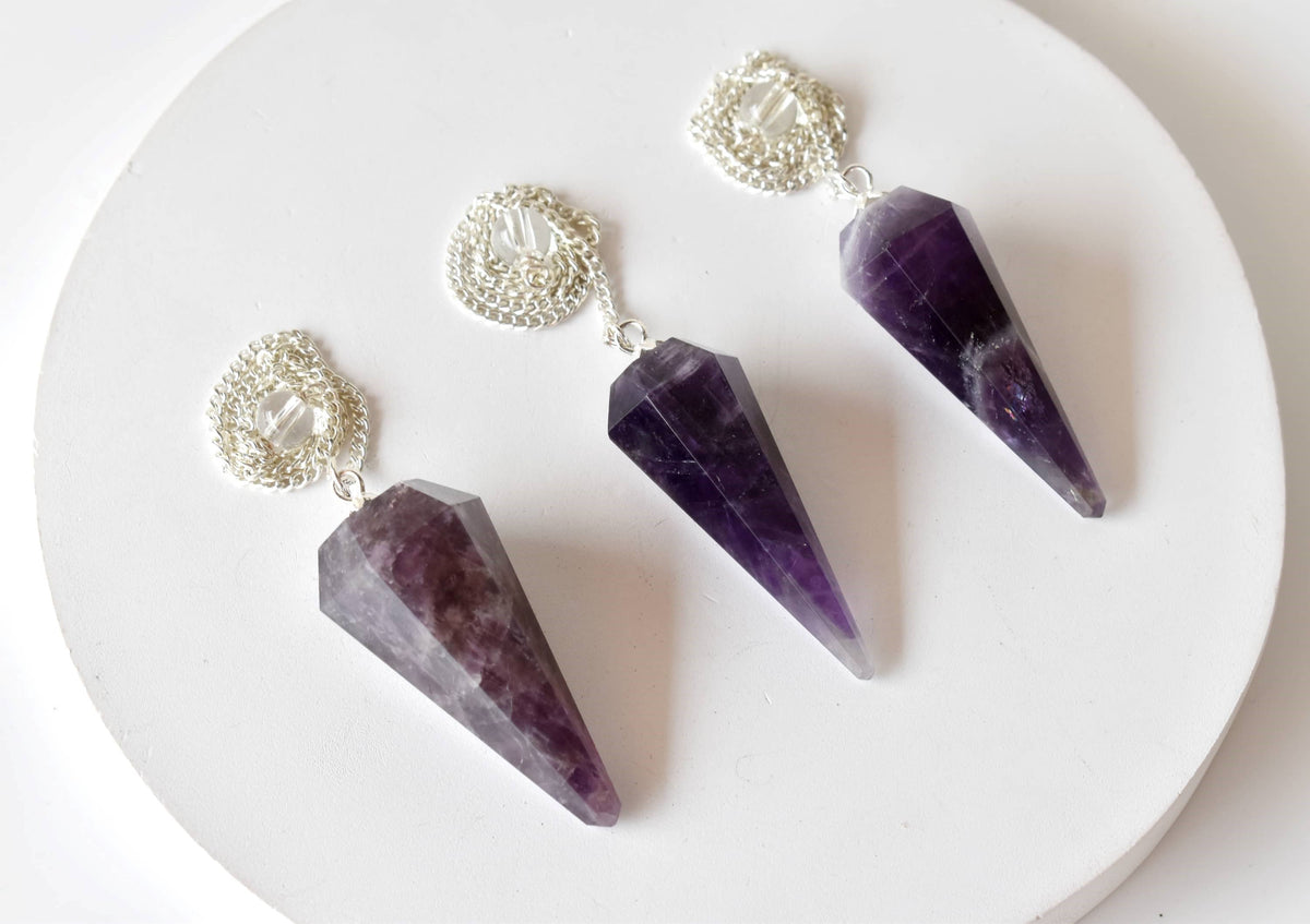 Dowsing Pendulum | Amethyst Pendulum