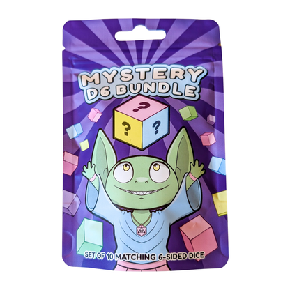 Mystery D6 Bundle Bag: 12mm Pipped/Dotted