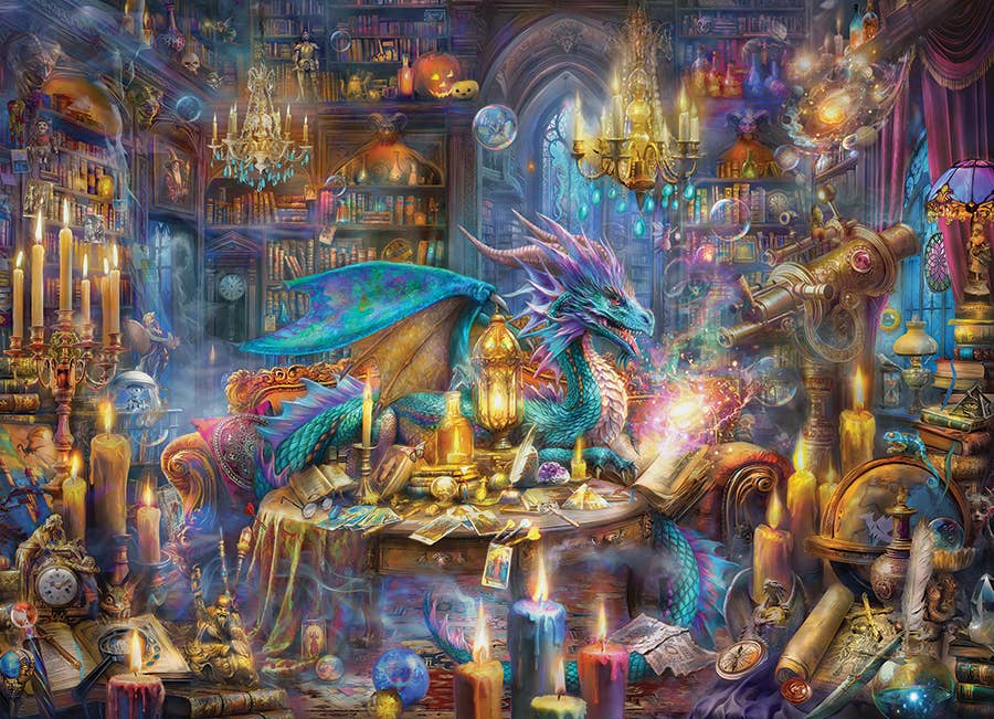 The Library Keeper (Family) 350pc puzzle