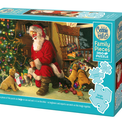 Santa's Lucky Stocking (Family) 350pc Puzzle