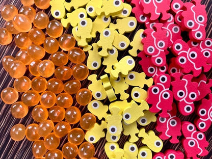Finspan Upgrade Pack (Wooden Tokens & Squishy Eggs)