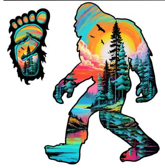 JUMBO Sasquatch Wooden Puzzle