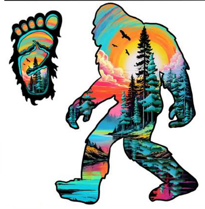JUMBO Sasquatch Wooden Puzzle