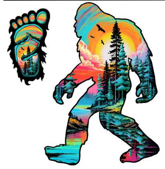 JUMBO Sasquatch Wooden Puzzle