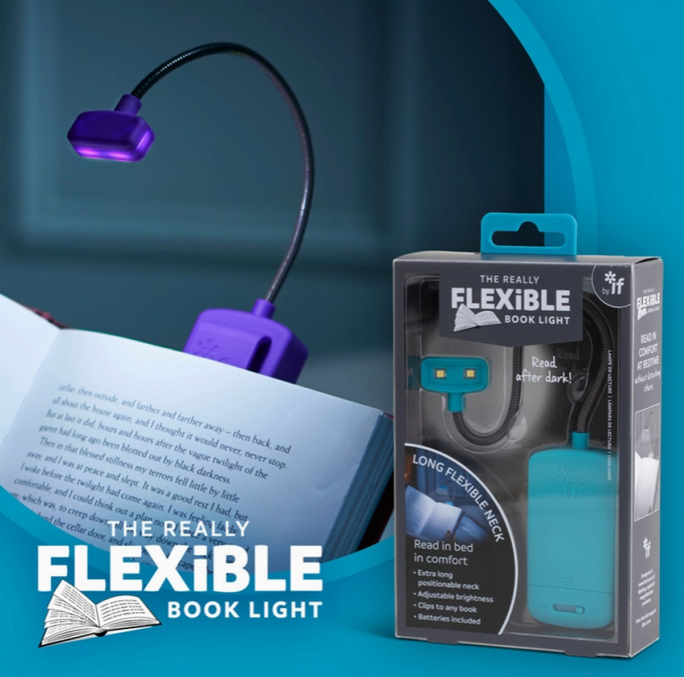 The Really Flexible Book Light