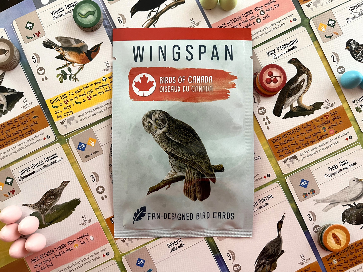 Wingspan Fan-Designed Bird Packs: Birds of Canada