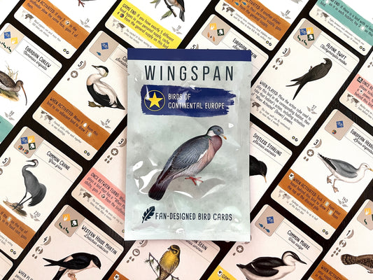 Wingspan Fan-Designed Bird Packs: Birds of Continental Europe