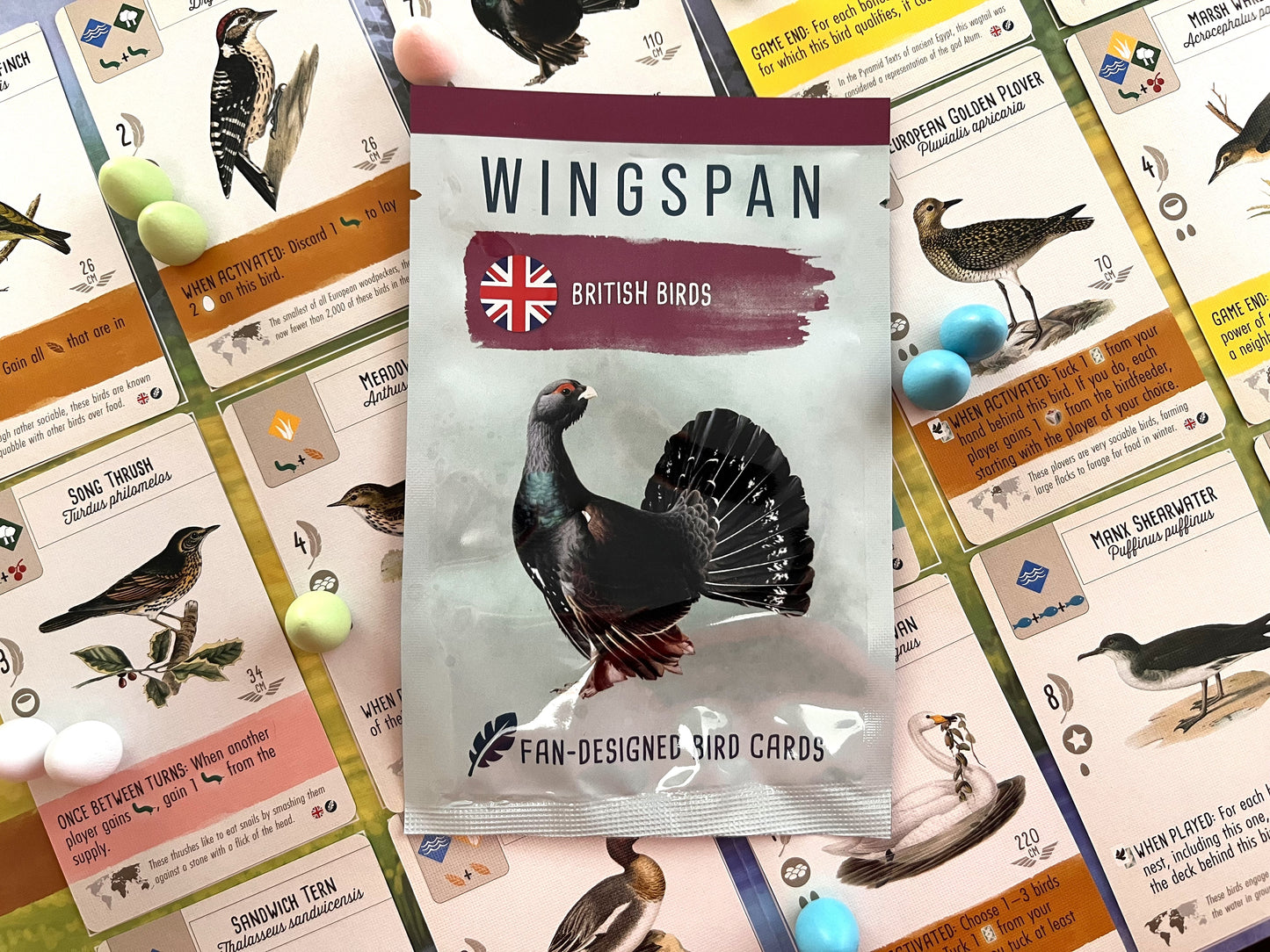Wingspan Fan-Designed Bird Packs: British Birds
