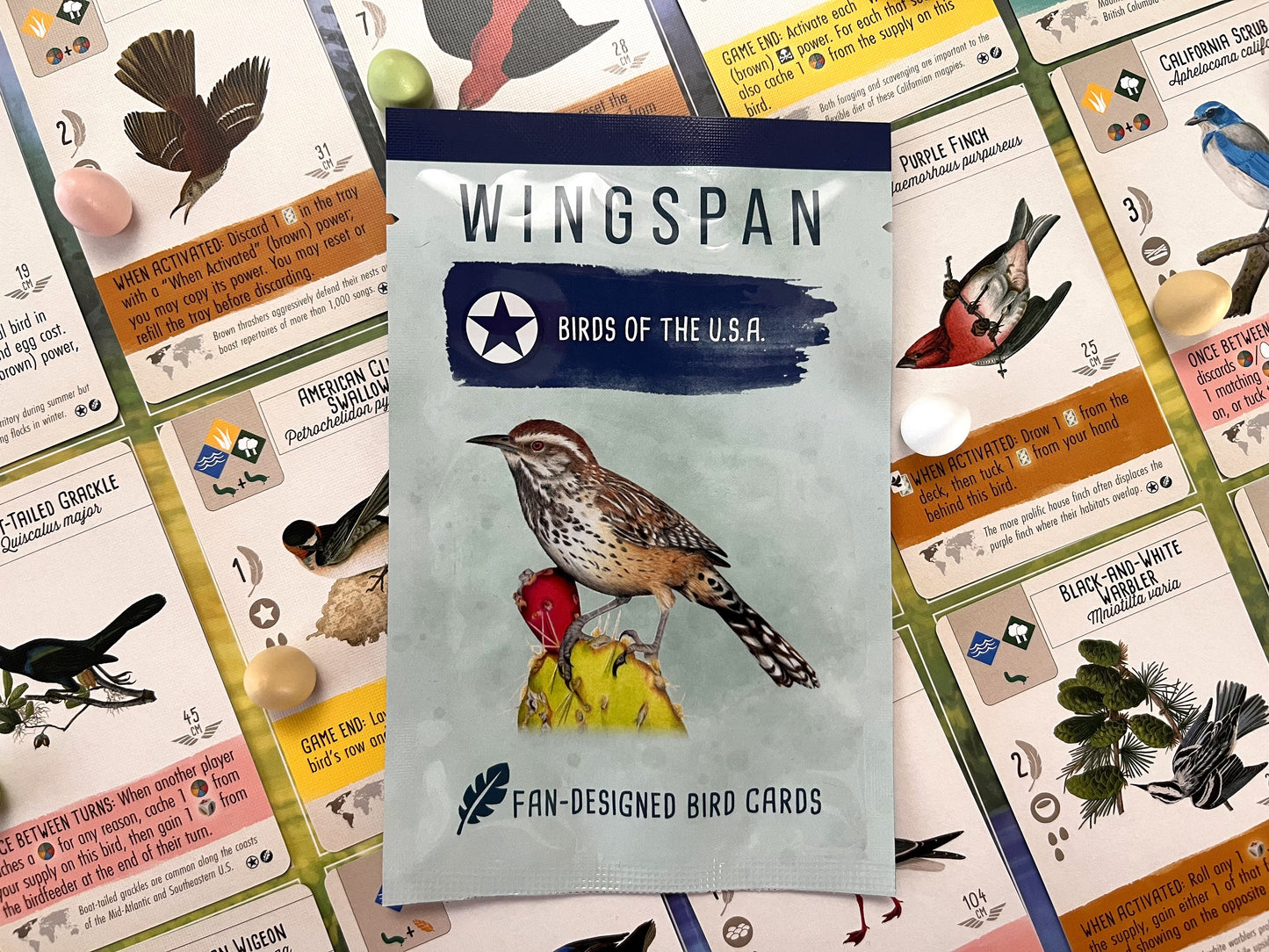Wingspan Fan-Designed Bird Packs: Birds of the U.S.A