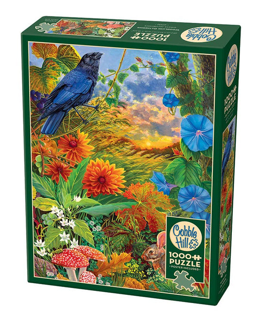 Woodland Gathering - 1000pc-Puzzle By Wava Jacobchick