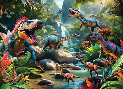 Prehistoric Beasts Puzzle (500pc)