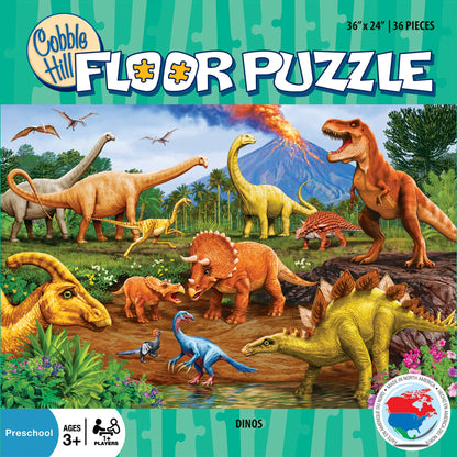 Dinos 36pc floor puzzle