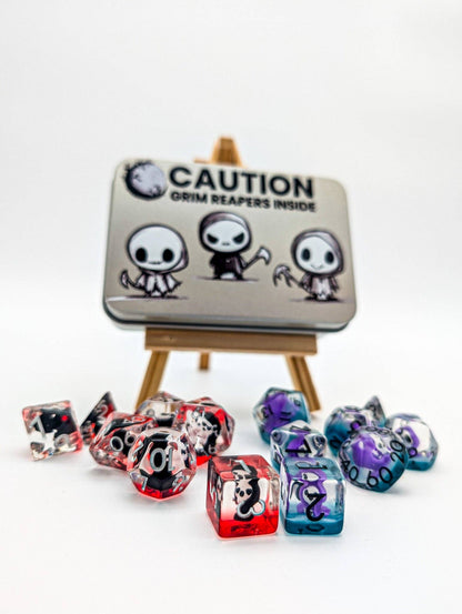 Grim Reaper Dice Tins