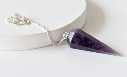 Dowsing Pendulum | Amethyst Pendulum
