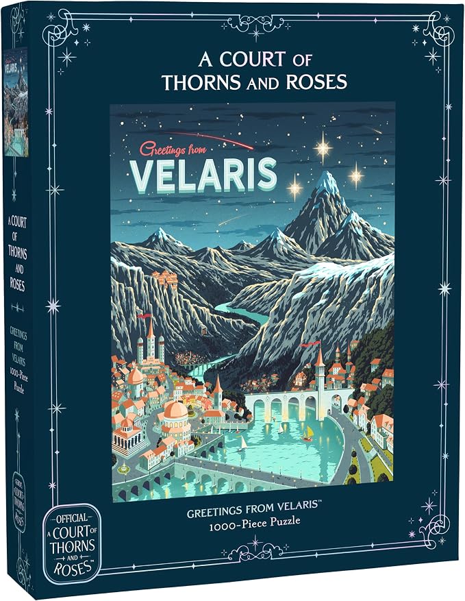 A Court of Thorns and Roses Official Greetings from Velaris 1000-Piece Puzzle