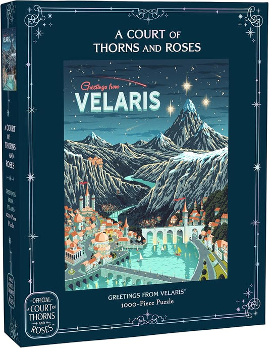 A Court of Thorns and Roses Official Greetings from Velaris 1000-Piece Puzzle
