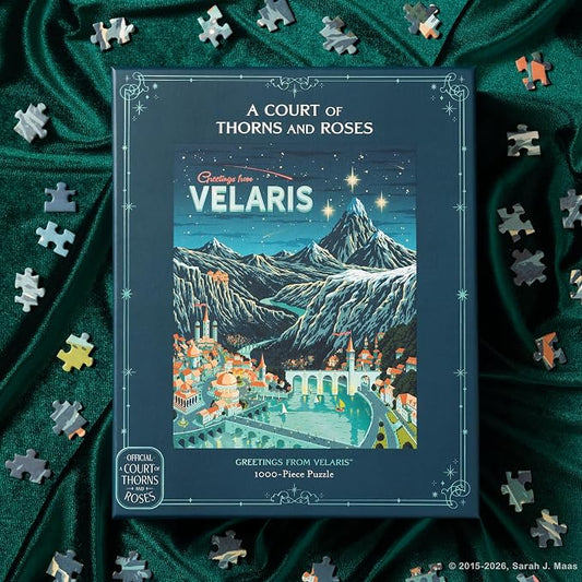 A Court of Thorns and Roses Official Greetings from Velaris 1000-Piece Puzzle